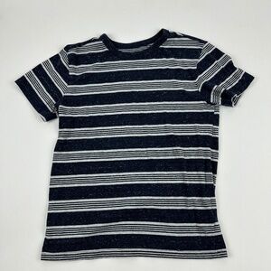 Cat & Jack Tshirt Boys Medium 8/10 Blue White Striped